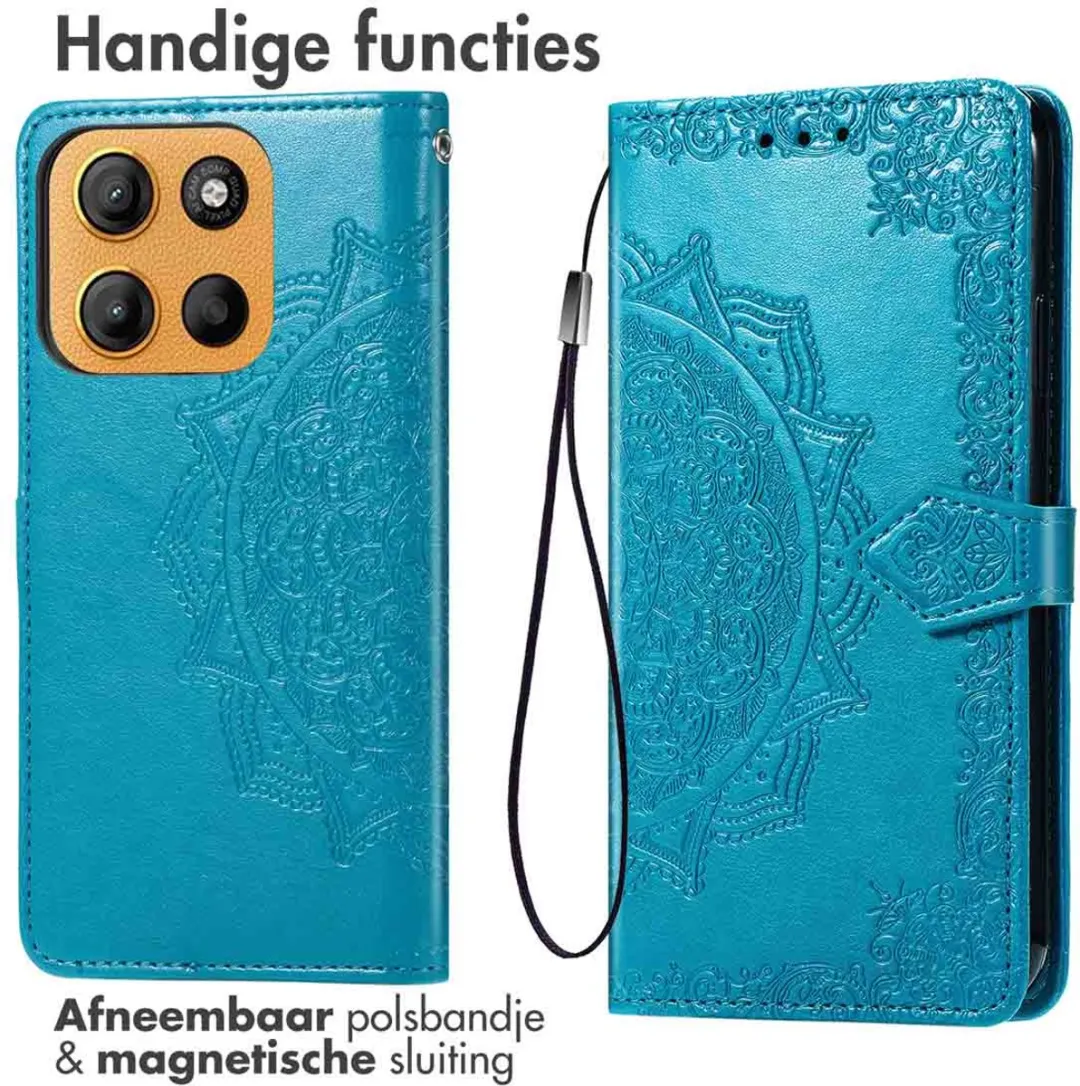 Imoshion Moto G15 Power Hoesje - Turquoise