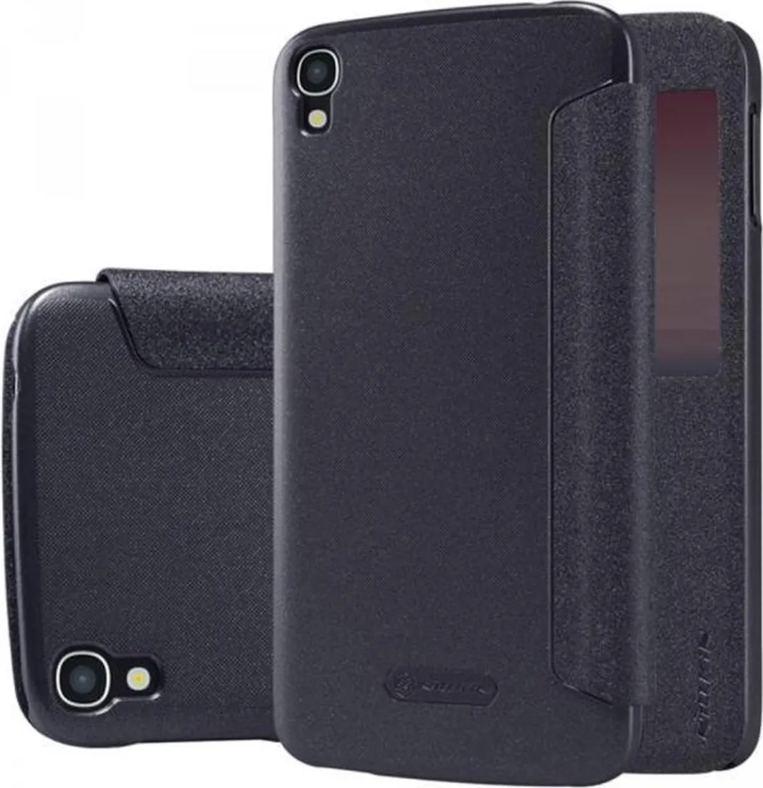 Nillkin Sparkle Series Hoesje Alcatel One Touch Idol 3 5.5 - Zwart - 6045Y10072501 - afbeelding 5 van 5