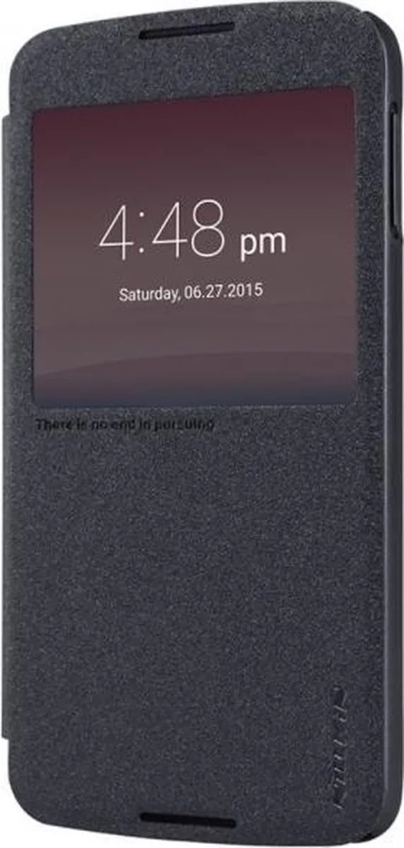 Nillkin Sparkle Series Hoesje Alcatel One Touch Idol 3 5.5 - Zwart - 6045Y10072501 - afbeelding 3 van 5