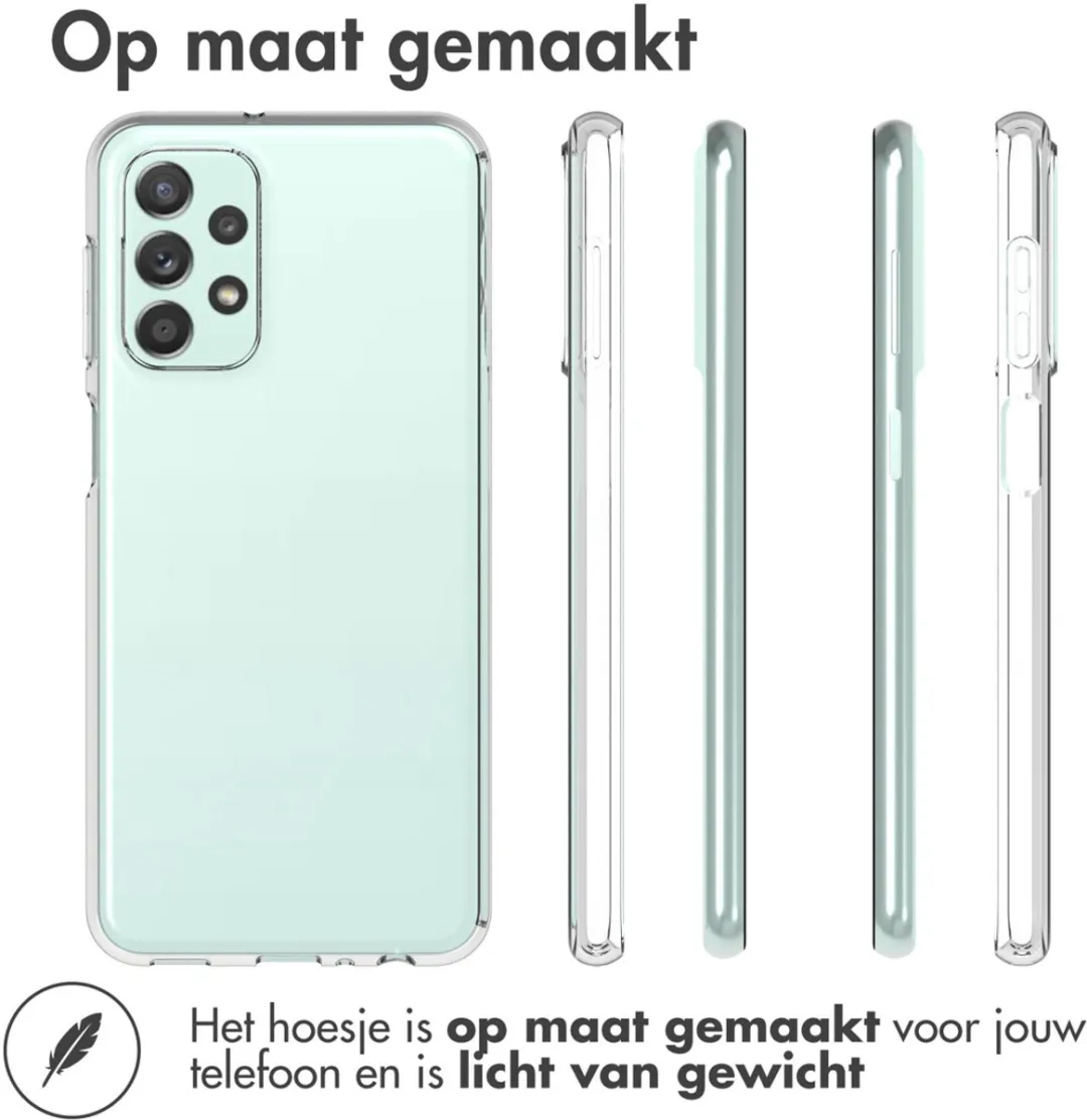 Accezz Hoesje Samsung Galaxy A23 - Transparant