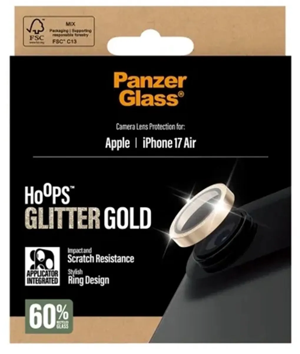 PanzerGlass PG80531 Camera Protector - iPhone Air Glitter Goud