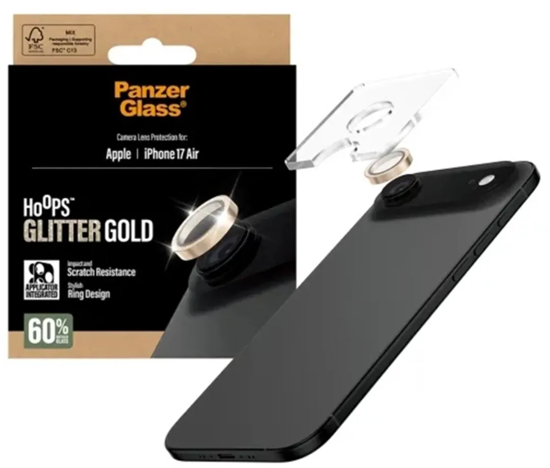 PanzerGlass PG80531 Camera Protector - iPhone Air Glitter Goud