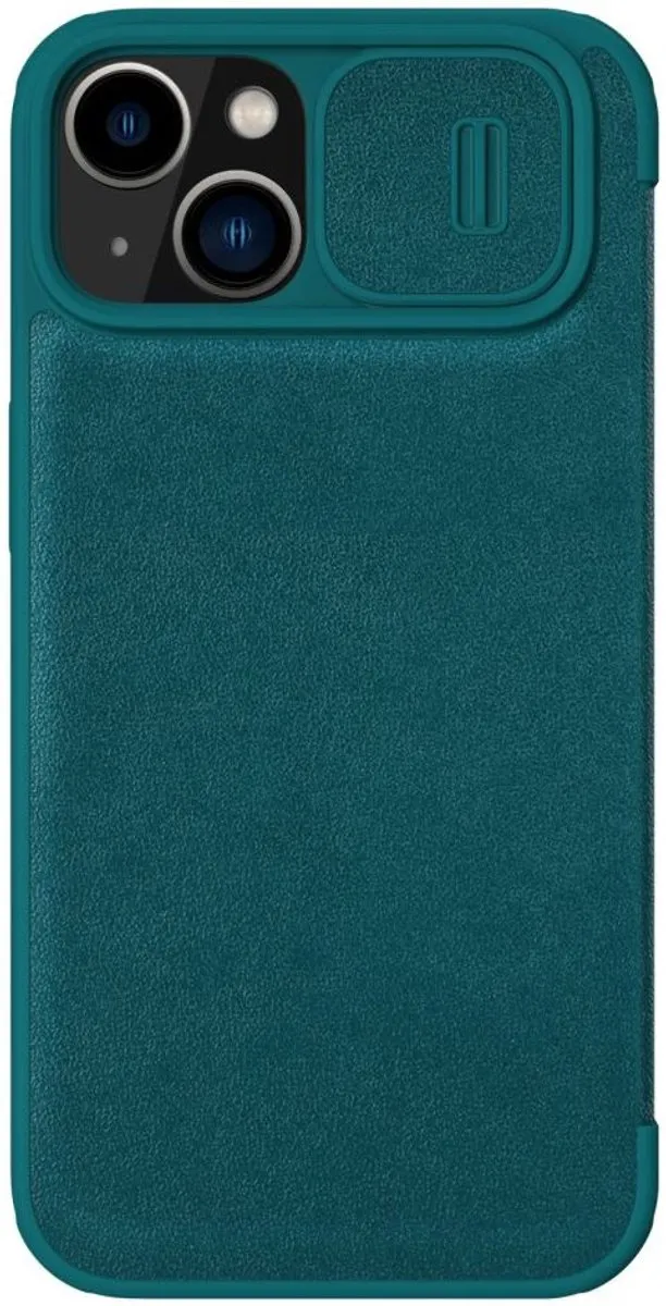 Nillkin Qin Pro Hoesje iPhone 14 - Groen