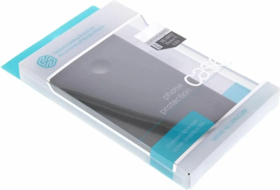 Nillkin Honor 8 Frosted Shield Hoesje - Zwart - afbeelding 4 van 6