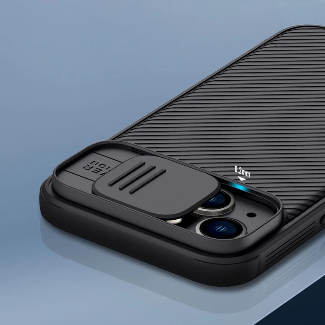 Nillkin CamShield Pro iPhone 14 Plus Hoesje - Groen - afbeelding 6 van 6