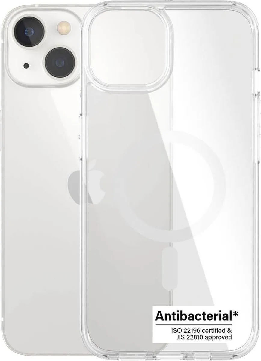 PanzerGlass iPhone 14/13 MagSafe HardCase - Transparant - afbeelding 6 van 6