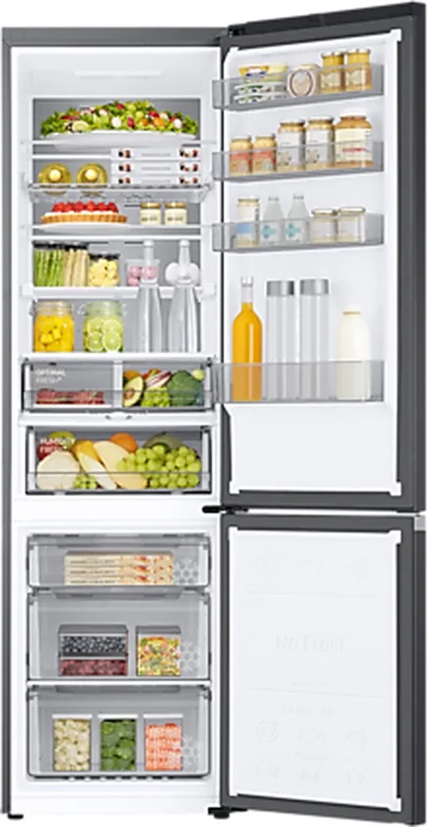 Samsung RB38C776CB1/EF Koel-Vriescombinatie 390L - Grafiet/Roestvrijstaal - afbeelding 6 van 6
