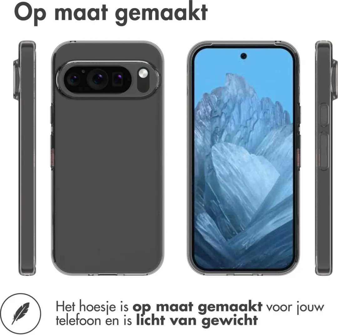 Accezz Hoesje Google Pixel 9 Pro XL - Transparant
