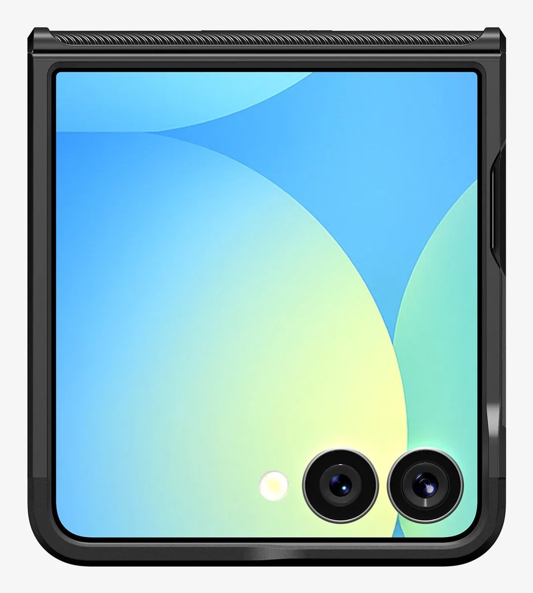 Spigen Slim Armor Pro Hoesje Zwart - Samsung Galaxy Z Flip 7 - afbeelding 3 van 6