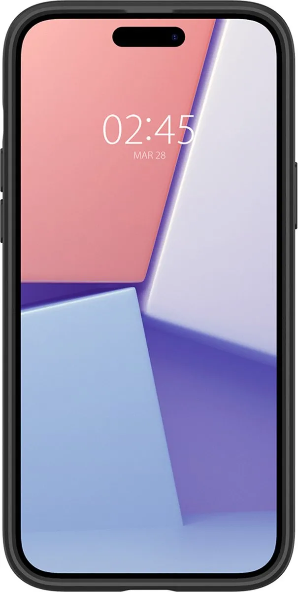 Spigen Ultra Hybrid Hoesje ACS06657 - iPhone 15 Plus - Matte zwart