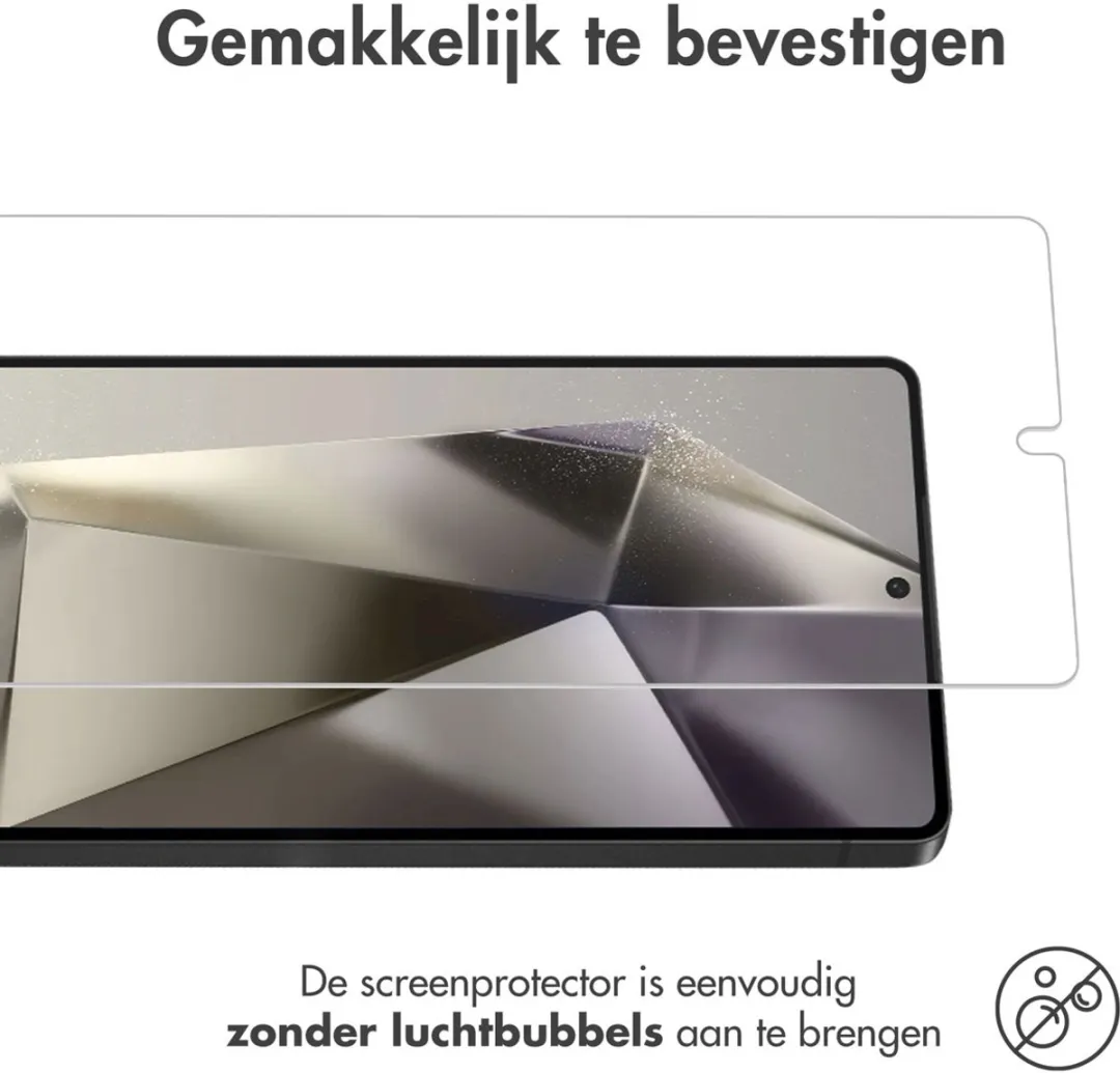 imoshiion Screenprotector Glas Duopack - Samsung Galaxy S25 Ultra