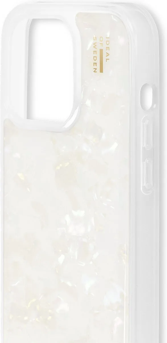 iDeal of Sweden Pearlized Case iPhone 15 Pro - Wit - IDPLC-I2361P-10