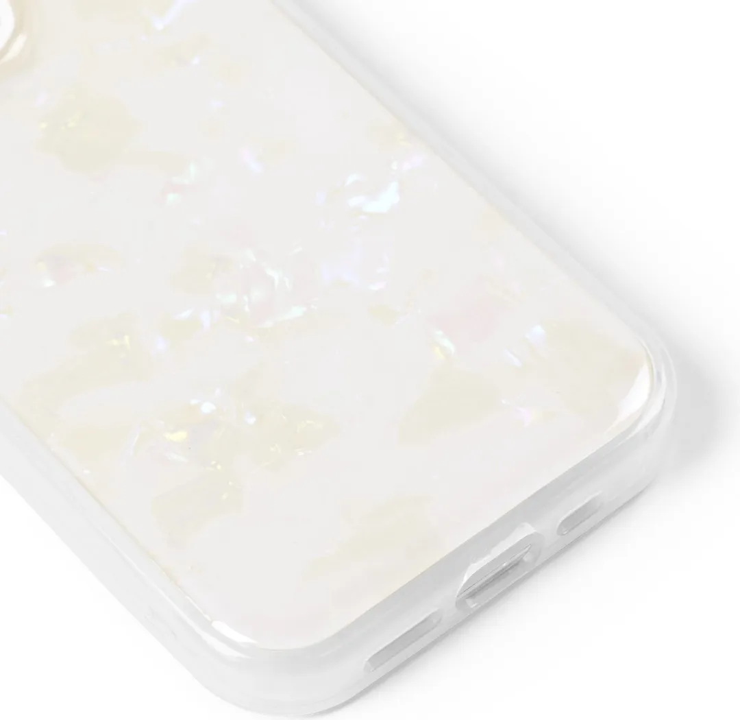 iDeal of Sweden Pearlized Case iPhone 15 Pro - Wit - IDPLC-I2361P-10