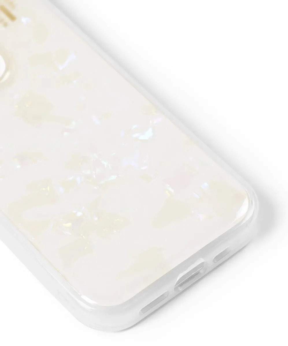 iDeal of Sweden Pearlized Case iPhone 15 Pro - Wit - IDPLC-I2361P-10