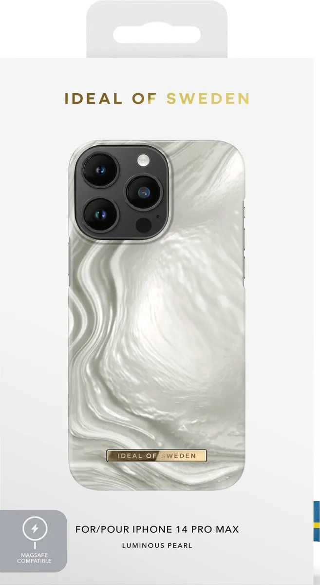 iDeal of Sweden Fashion Case iPhone 14 Pro Max - Luminous Pearl - afbeelding 6 van 6