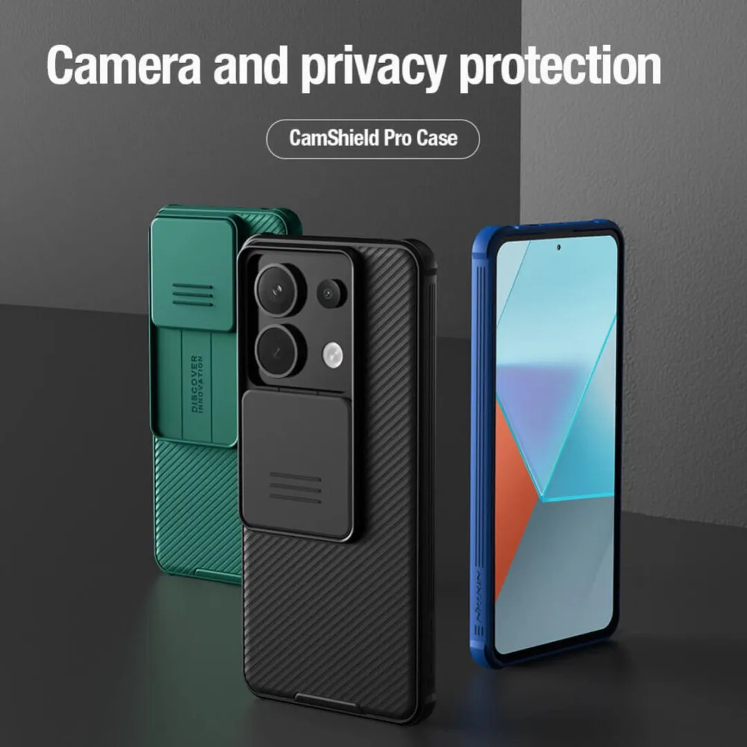 Nillkin CamShield Hoesje Xiaomi Redmi Note 13 Pro 5G - Groen