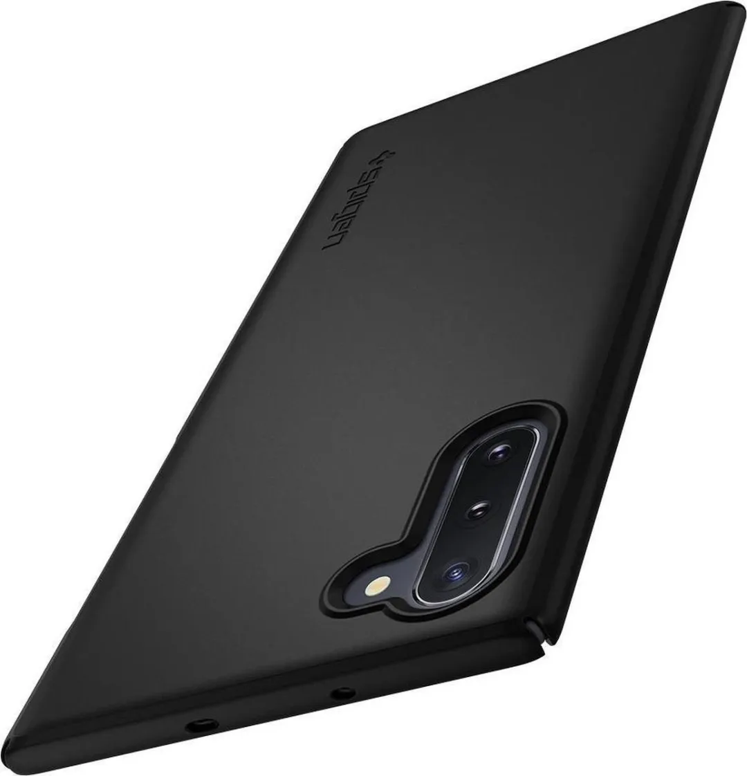 Spigen Thin Fit Hoesje Samsung Galaxy Note 10 - Zwart