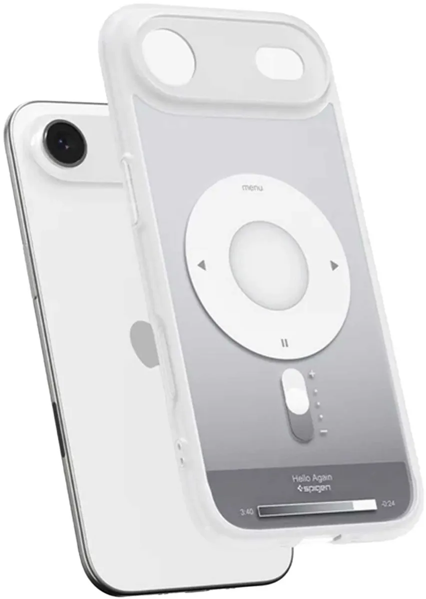 Spigen Ultra Hybrid Backcover ACS10322 - iPhone Air - Zilver - afbeelding 6 van 6