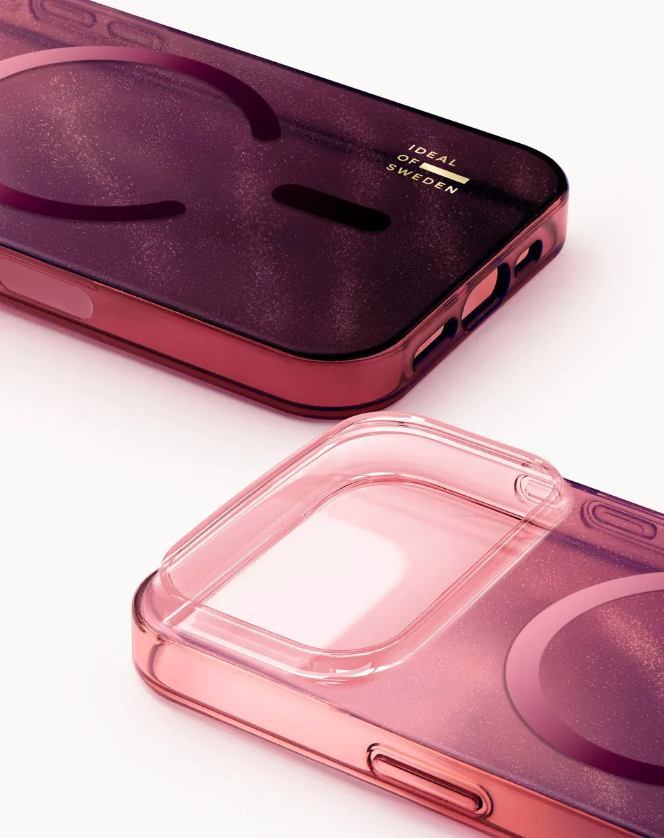 iDeal of Sweden Transparante MagSafe-hoes iPhone 17 Pro - Cherry Lacquer