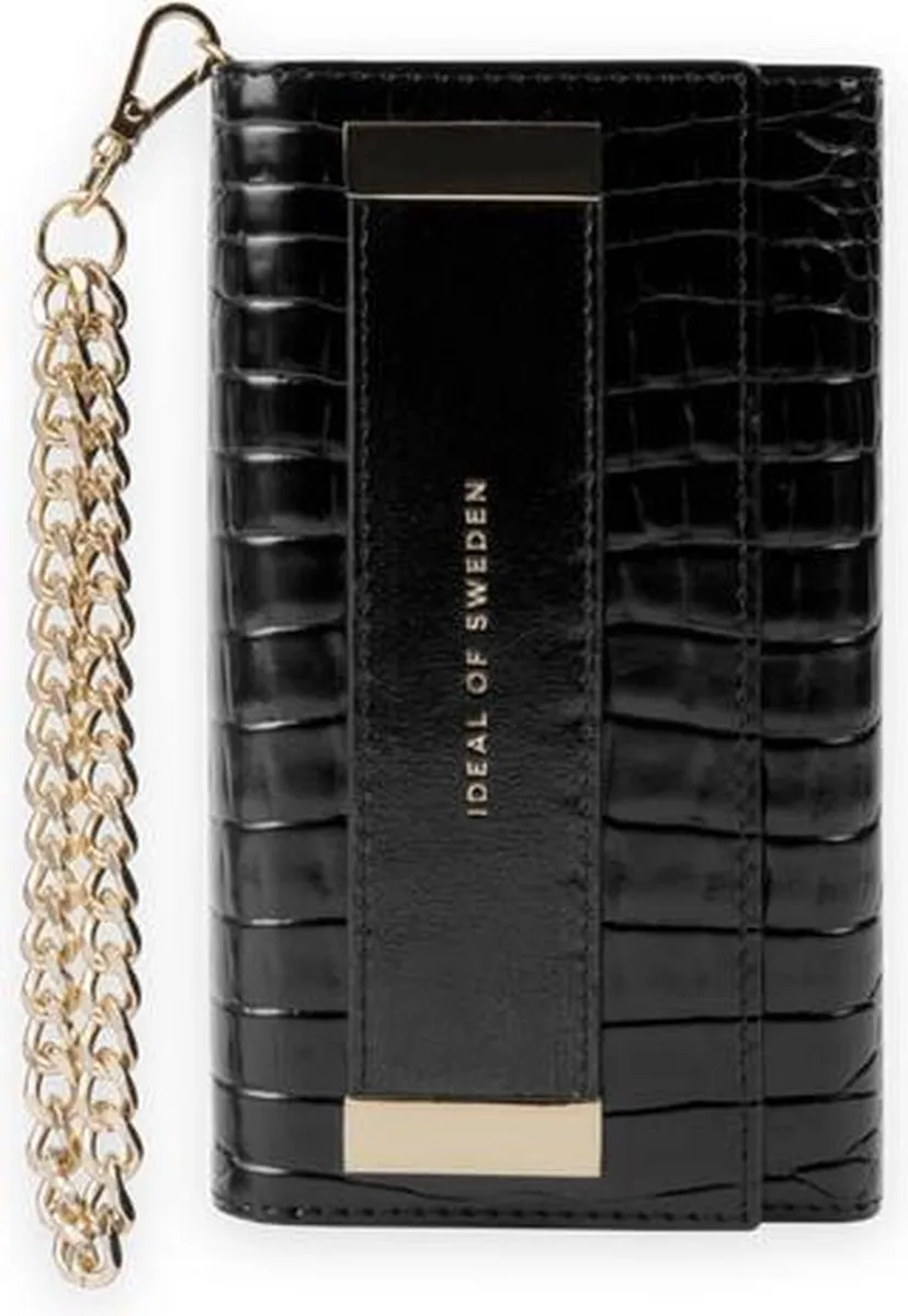 iDeal of Sweden Studio Clutch iPhone 8/7/6/6s/SE Neo Noir - 3 Pasjes