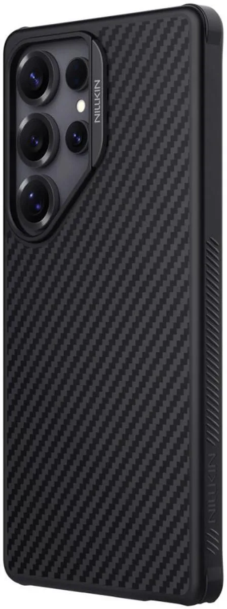 Nillkin Samsung Galaxy S25 Ultra Hoesje MagSafe - Carbon Zwart