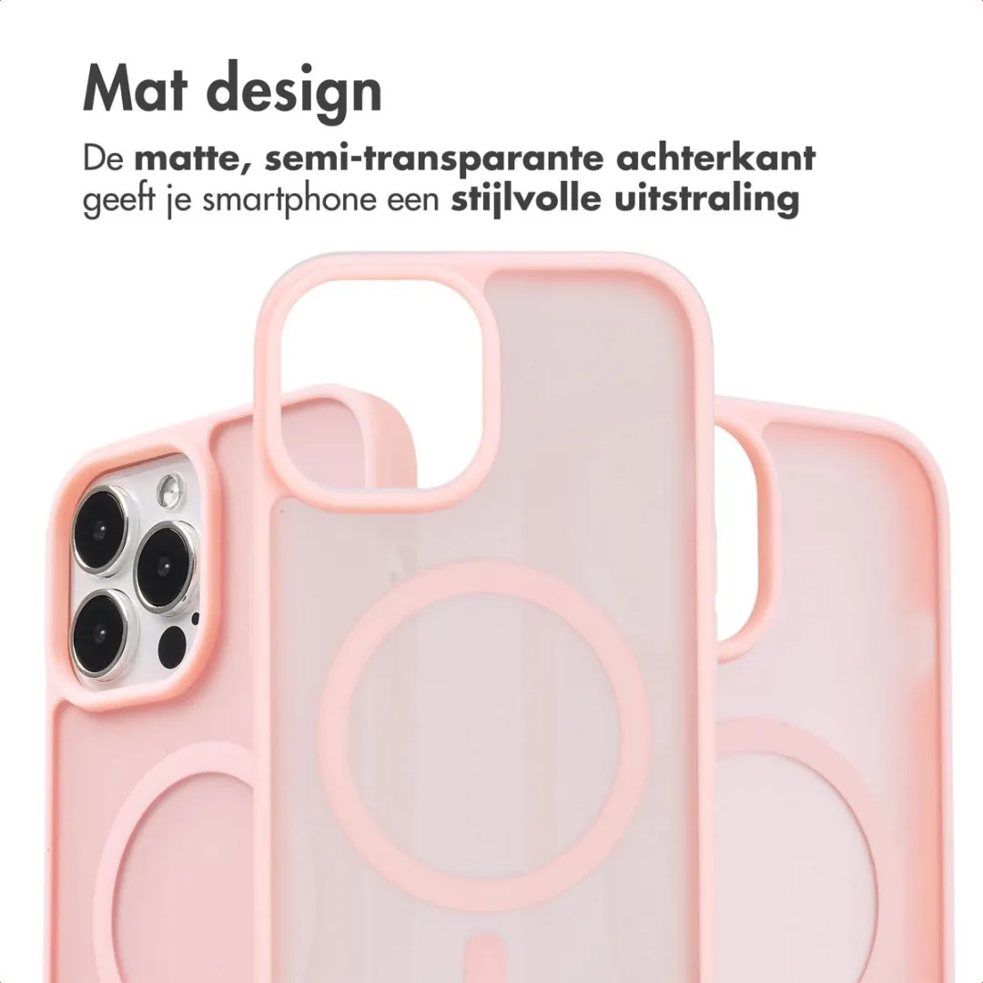 Imoshion Hoesje iPhone 13 Pro Max MagSafe Lichtroze - afbeelding 2 van 6