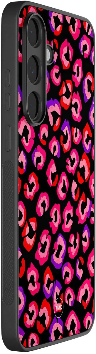 Casevibes S/S25FE/B/007 Hoesje Samsung Galaxy S25 FE - Luipaard Neon