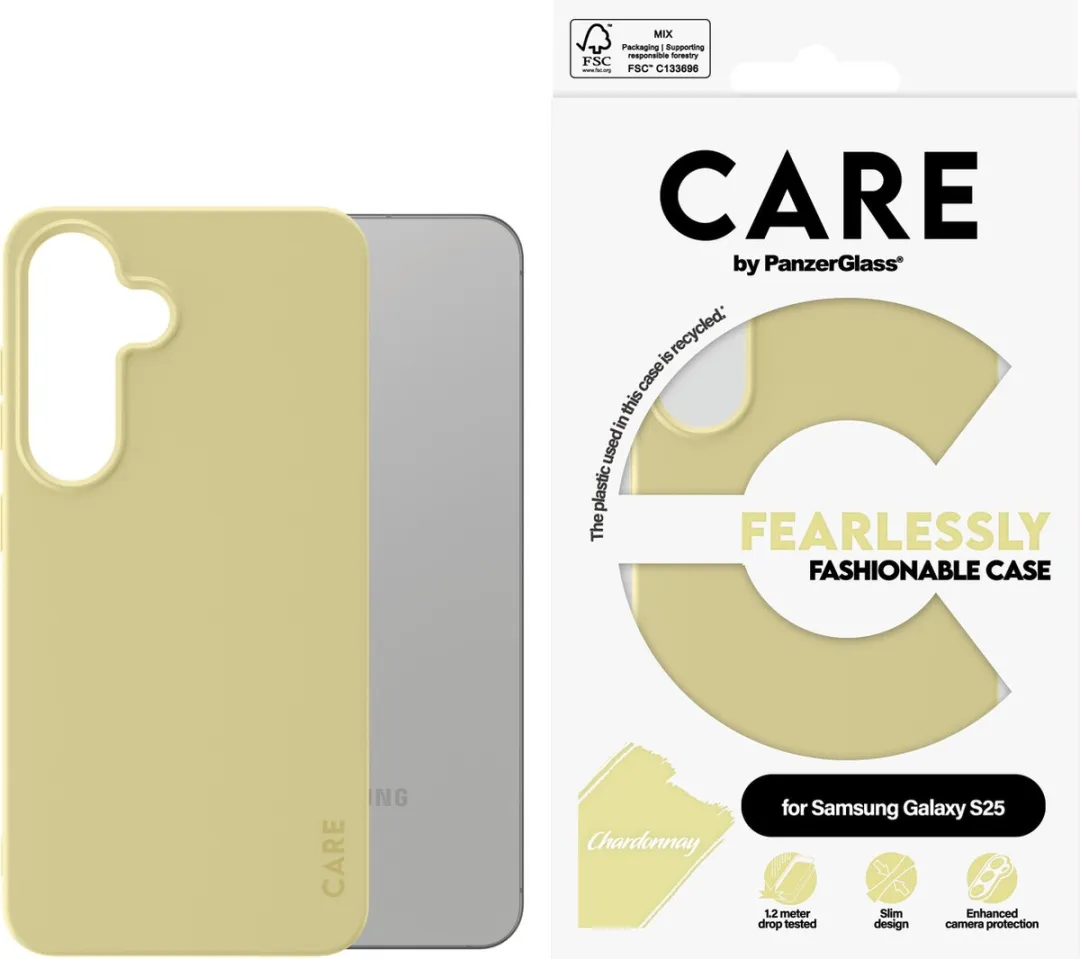PanzerGlass Bescherming Samsung Galaxy S25 - Transparent - MPN 5715685016332 - afbeelding 3 van 6