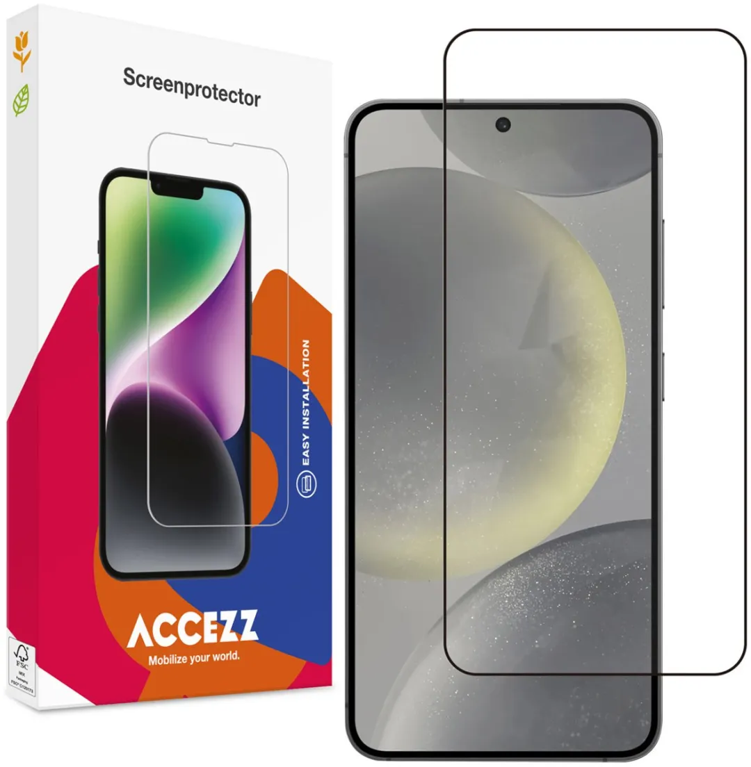 Accezz Screenprotector Samsung Galaxy S24/S25 - Gehard Glas