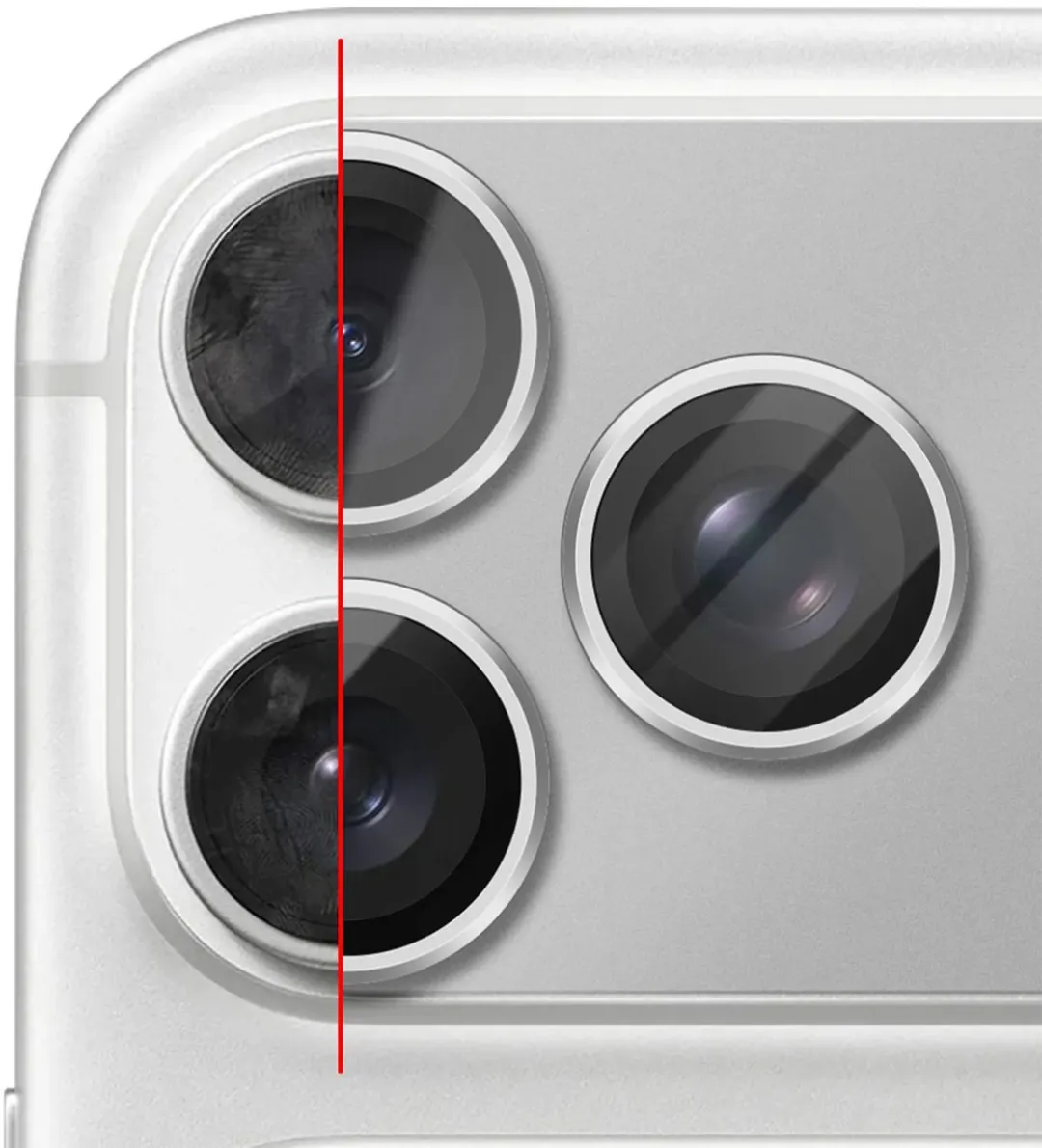 PanzerGlass FENDER PG12980 iPhone 17 Pro Max Camera Protector - Zilver