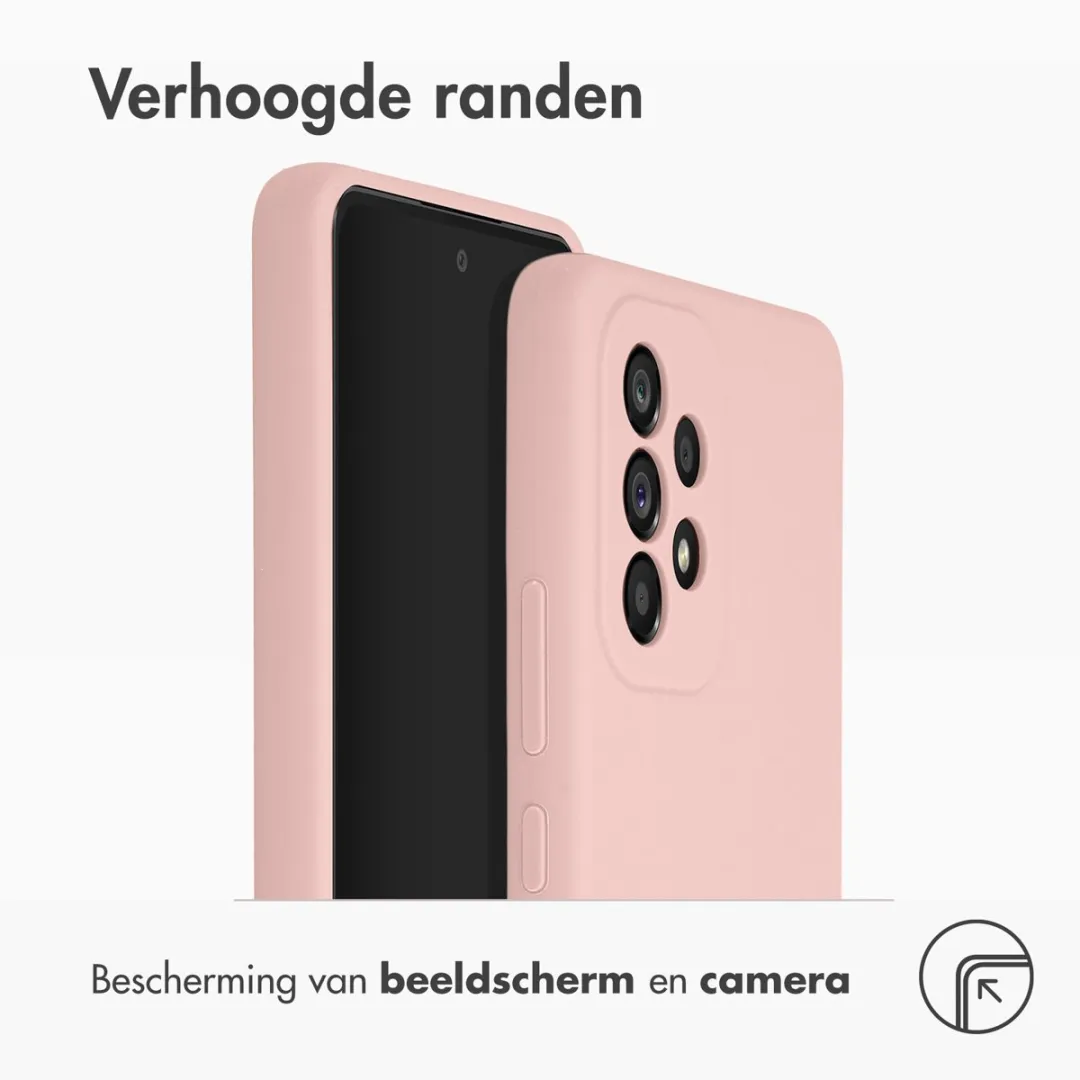 Accezz Hoesje Samsung Galaxy A53 Roze