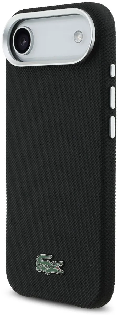 Lacoste Back Cover Case LCO-I17A-BC - iPhone 17 Air - MagSafe - Zwart