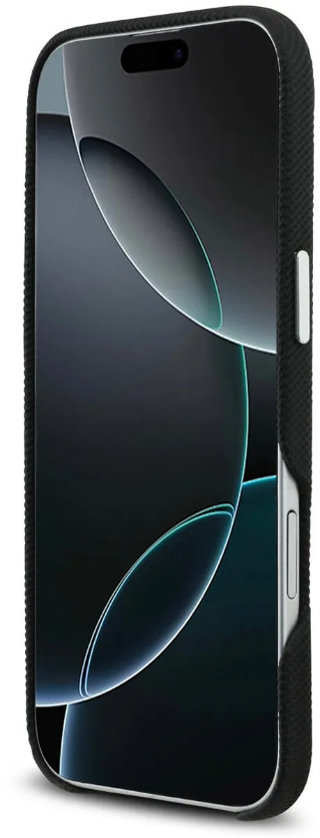 Lacoste Back Cover Case LCO-I17A-BC - iPhone 17 Air - MagSafe - Zwart