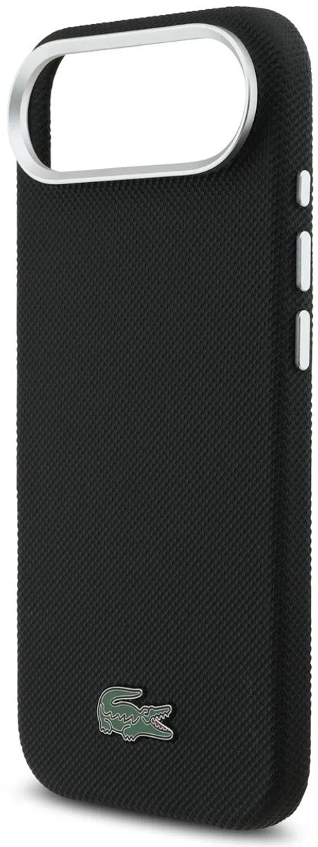 Lacoste Back Cover Case LCO-I17A-BC - iPhone 17 Air - MagSafe - Zwart