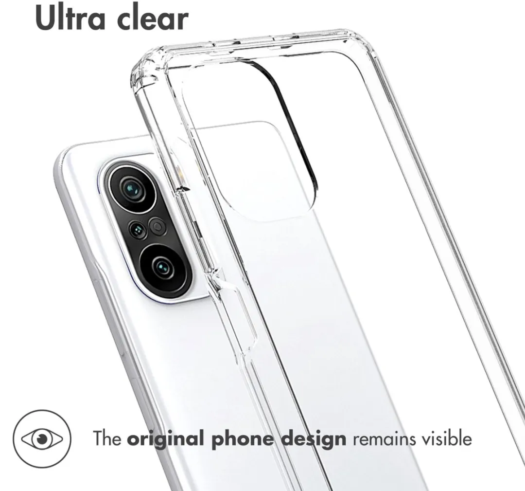 Accezz Xtreme Impact Backcover 2.0 Hoesje - Xiaomi Poco F3 - Transparant