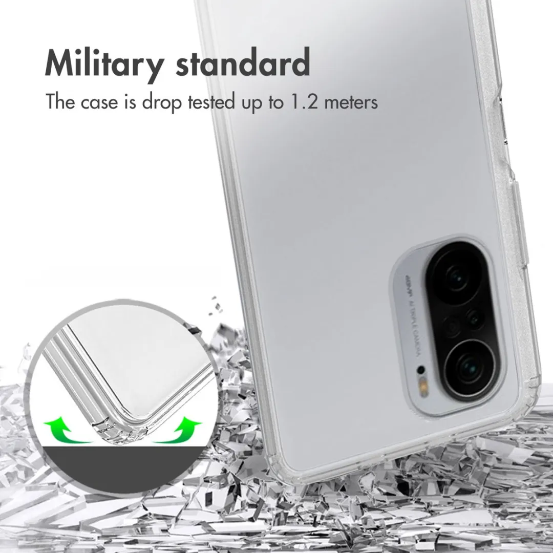 Accezz Xtreme Impact Backcover 2.0 Hoesje - Xiaomi Poco F3 - Transparant