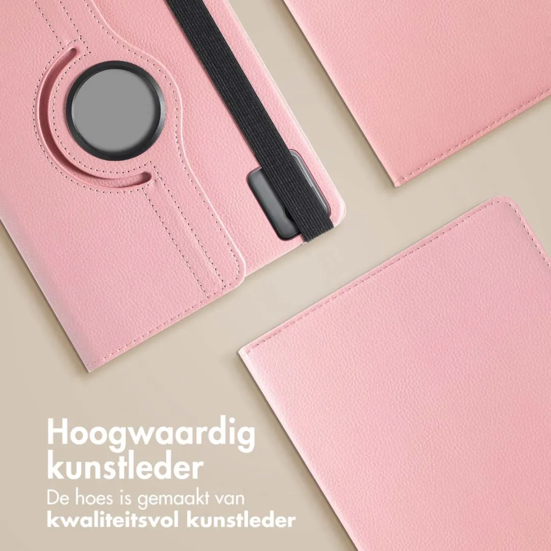 Imoshion SH00072020 Tablethoes Lenovo Tab M11 - 360° Bookcase Roze - afbeelding 6 van 6
