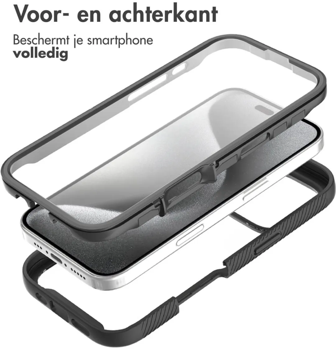 Imoshion Hoesje iPhone 16 Pro - Zwart