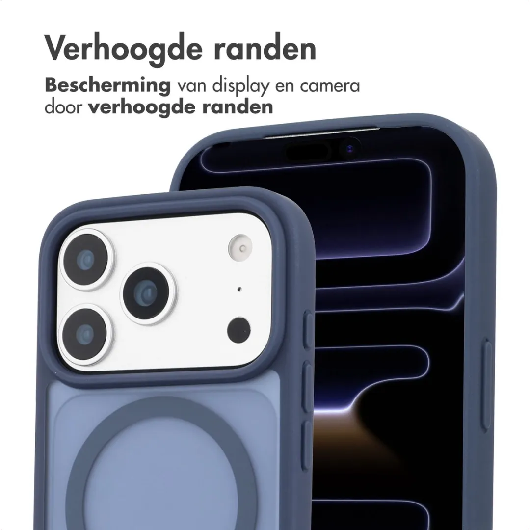 Imoshion Hoesje iPhone 17 Pro MagSafe - Donkerblauw
