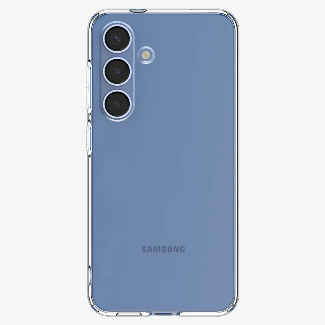 Spigen ACS08974 Liquid Crystal Backcover - Samsung Galaxy S25 Plus - Transparant