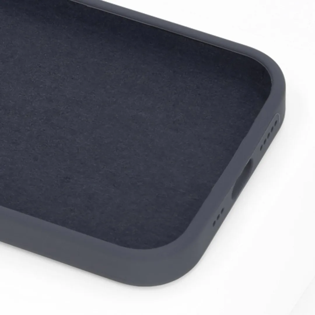 BMAX Siliconen Hoesje iPhone 14 Pro - Donkerblauw