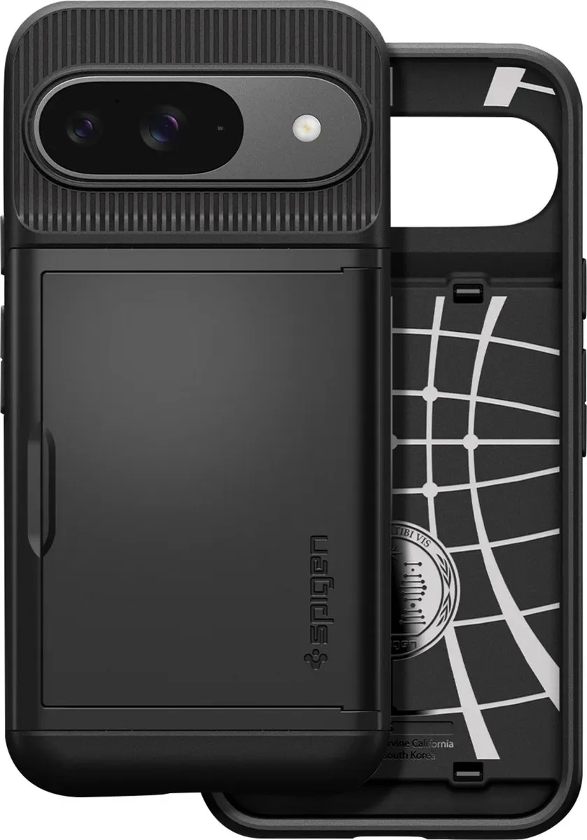 Spigen Slim Armor CS 12138 Hoesje - Google Pixel 9/9 Pro - Zwart