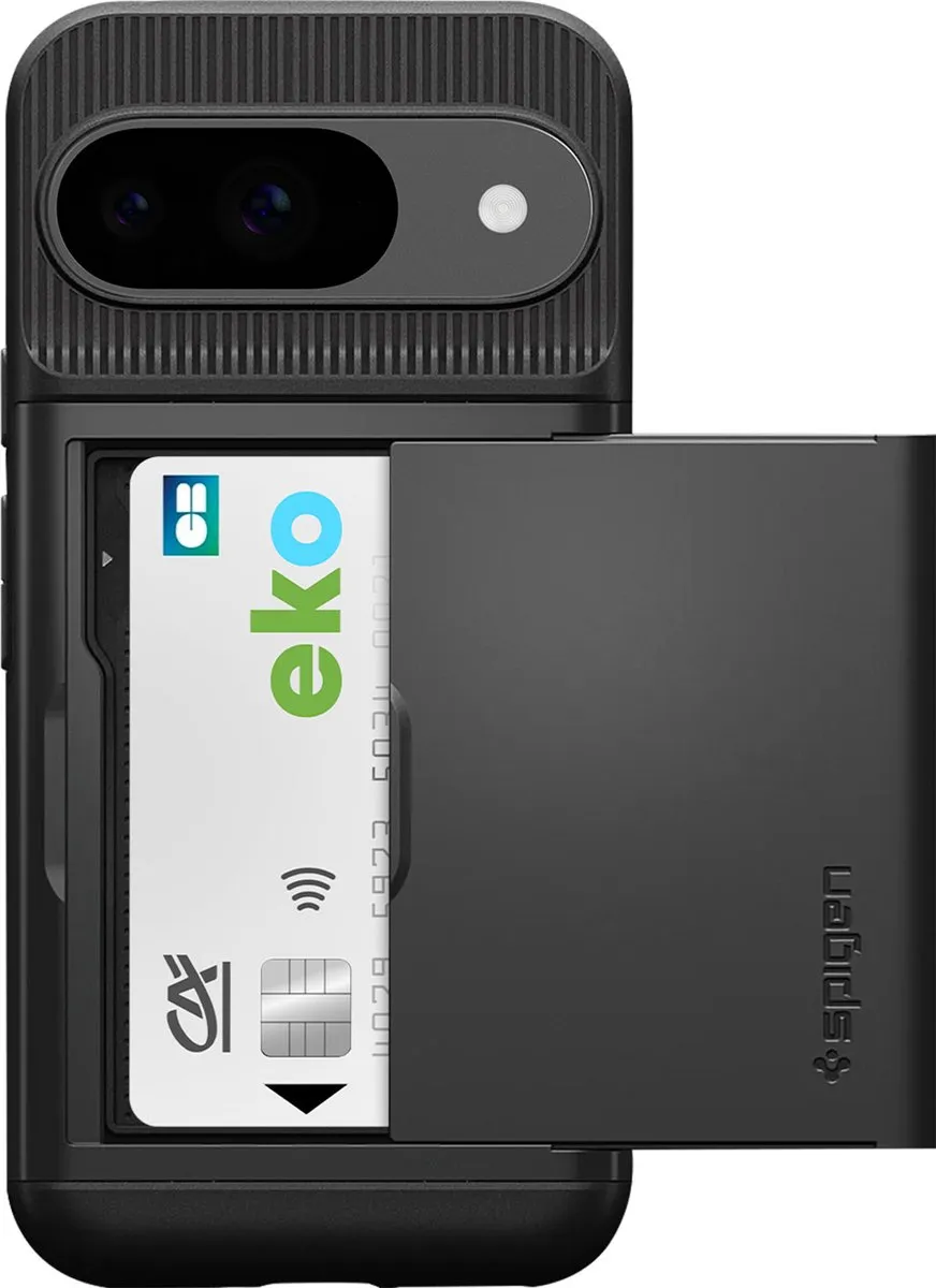 Spigen Slim Armor CS 12138 Hoesje - Google Pixel 9/9 Pro - Zwart