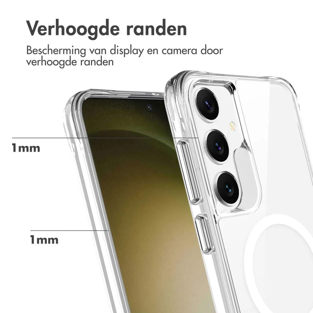 Imoshion Hoesje Samsung Galaxy S24 Plus - Magnetisch - Transparant