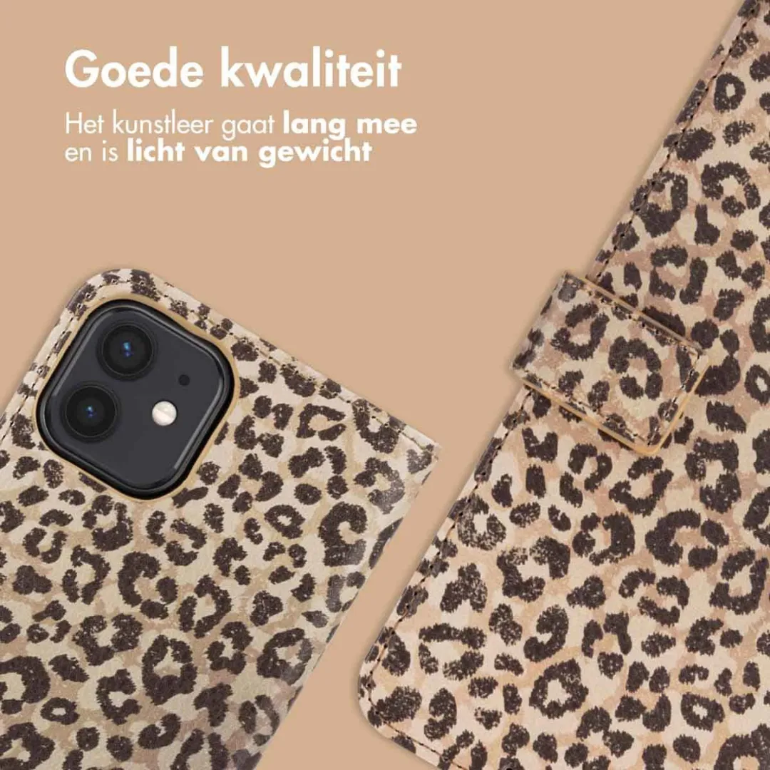 Imoshion iPhone 11 Hoesje - 3 Pasjes - Leopard Mood