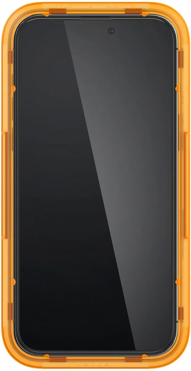 Spigen AlignMaster Glas iPhone 14 Pro Max - 2 Stuks - Zwart