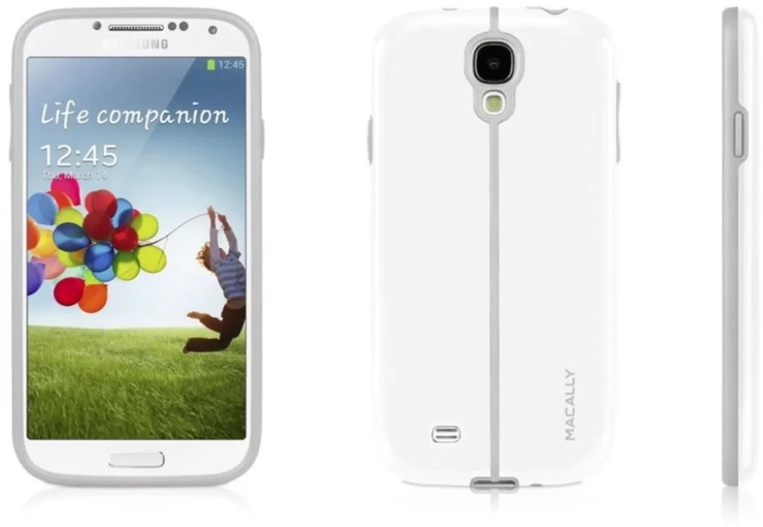 Macally Curves4-W Hoesje Samsung Galaxy S4