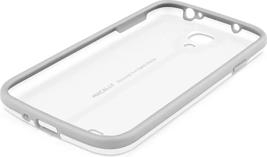 Macally Curves4-W Hoesje Samsung Galaxy S4 - Wit