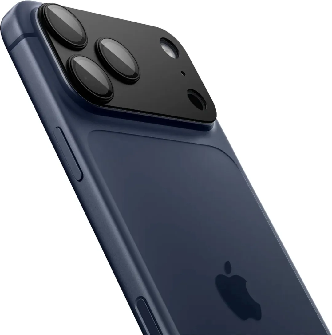 Spigen GLAStR EZ Fit Optik Camera Protector AGL10644 - iPhone 17 Pro - Zwart