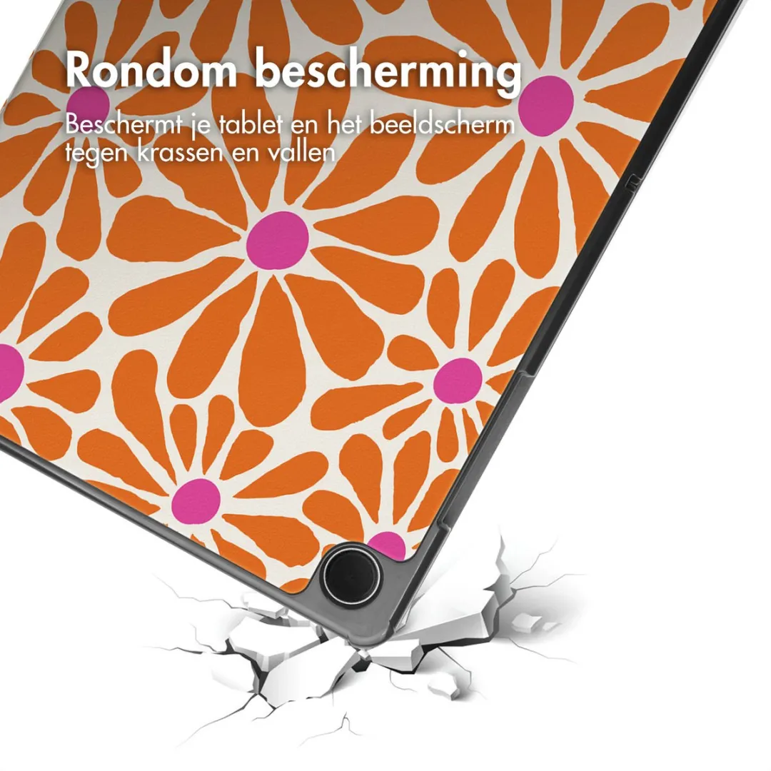 Imoshion SH00072031 Tablethoes - Trifold - 11 Inch - Orange Flower Connect